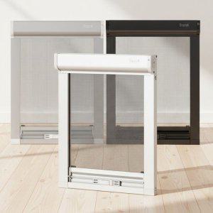 창문 롤방충망 300x400 샤시 방충망시공 교체 주름 원터치 자동