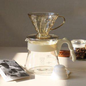 하리오 리미티드 에디션 핸드드립세트 키나리베이지