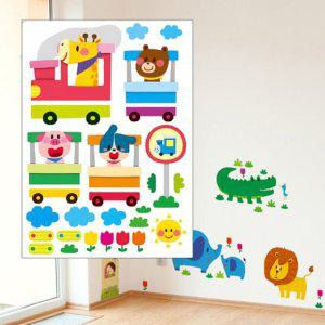 아이방 벽지 스티커 기차 1P 시트지 키즈룸 포인트 유치원 어린이집 창문