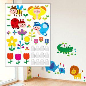 아이방 벽지 스티커 꽃과나비 1P 시트지 키즈룸 포인트 유치원 어린이집