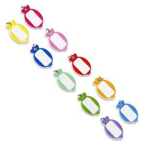 어린이 이름표 고리형 물고기 10개입 1P 어린이집 가방 유치원 네임텍