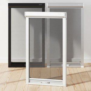 창문 롤방충망 400x700 주름 시스템 방충망틀 주문제작 접이식