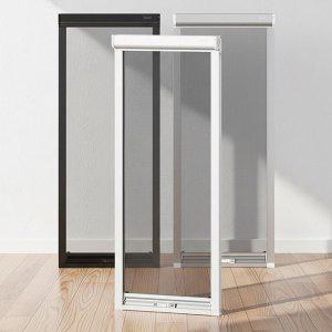 창문 롤방충망 400x1000 자바라 자동 방충망틀교체 주름 샤시