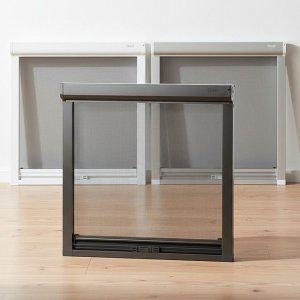 창문 롤방충망 500x500 자동 방충망틀교체 셀프시공 DIY제작