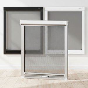 창문 롤방충망 500x600 자바라 방충망틀교체 시스템 주름 샤시