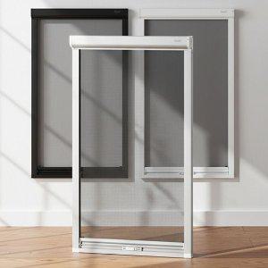 창문 롤방충망 500x900 주문제작 방충망틀교체 셀프시공 주름