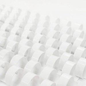 제본링 코일 카드링 플라스틱링 16mm 100개입(흰색)