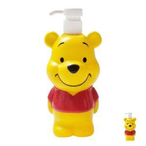 자동디스펜서 세제 세제통 샴푸통 욕실 디즈니 푸우 입체 핸드워시디스펜서 500ml