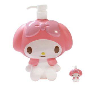 자동디스펜서 세제 세제통 샴푸통 욕실 산리오 마이멜로디 입체 핸드워시 디스펜서 550ml