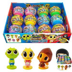 돼지저금통 미니 투명 동전 지폐 비밀 어린이 신비아파트 고스트볼Z 저금통 피규어 12개입