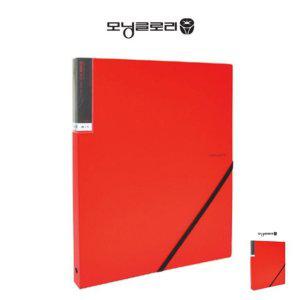 사무용바인더 파일 리필 학생 클리어 다이어리 링 정리 노트 투칼라 슬림바인더 16mm 레드