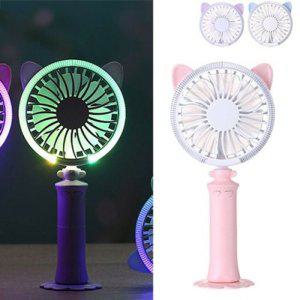 베이직 스마트 충전식 고양이 핸디 선풍기