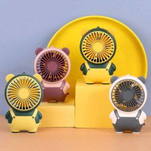 베이직 스마트 선풍기 스탠드 곰돌이 휴대용