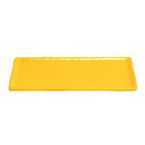 업소용 멜라민 스시사라접시 (대)(노랑색)