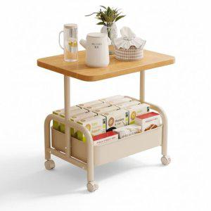 베르 이동식 사이드 테이블 바퀴달린테이블 공간활용 틈새테이블 3color