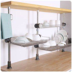 3단 와이드 식기거치대 식기건조대 싱크대선반