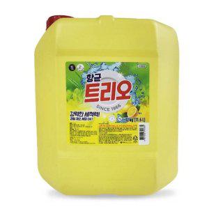 애경 트리오 업소용 대용량 설거지 주방세제 12kg