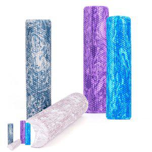 종아리폼롤러 운동 요가 슬림 헬스 진동 폼롤러 마블 폼롤러 60cm 택1 스트레칭 필라테스