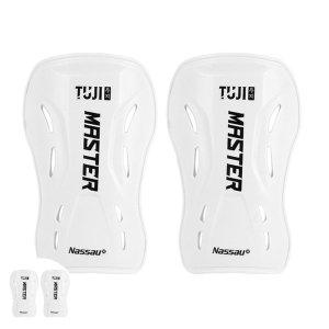 종아리보호대 허벅지 햄스트링 다리 태권도 킥복싱정강이 투지마스터 신가드 유소년용 화이트