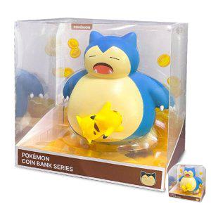 돼지저금통 미니 투명 동전 지폐 철제 비밀 어린이 저금통 포켓몬 빅사이즈 캐릭터 잠만보