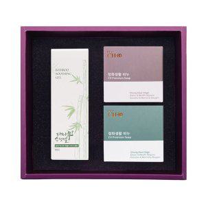 청화 대나무수딩젤 아로마비누 5세트