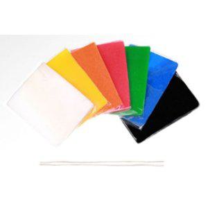 유아 어린이 미술 양초 점토 만들기 놀이 7장 세트