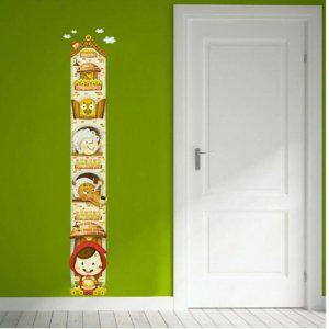 인테리어 아이방 포인트 키재기 스티커 동화 빨간모자