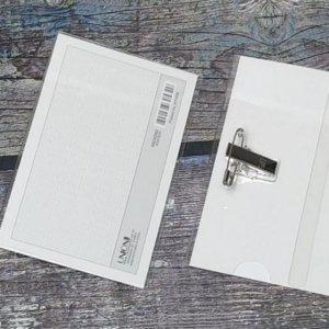 대 PVC 아크릴 집게 이름표 명찰 50개입 1박스