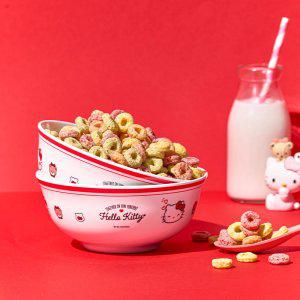 헬로키티 국그릇