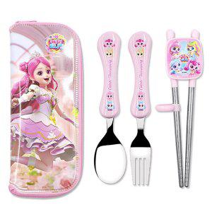 프린세스 캐치티니핑 바른 수저세트-하츄핑