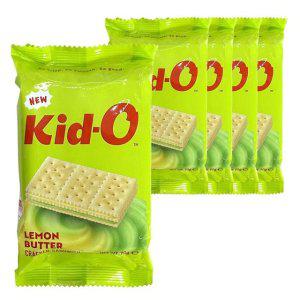 키도 키드오 레몬 버터 크래커 과자 간식 90g 5개