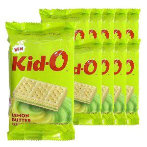 키도 키드오 레몬 버터 크래커 과자 간식 90g 10개