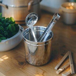 스텐 소스통7호 DY-608 뼈통 24x24