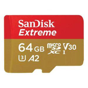 SanDisk sd카드 Extreme microSD (64GB) 메모리카드