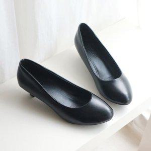 키높이 토오픈 정장구두 펌프스힐 여성구두 웨지힐