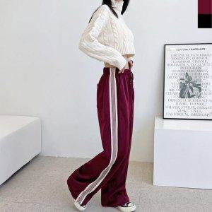 산책 빅사이즈 요가 홈웨어 여성트레이닝팬츠 세미