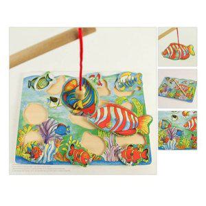 어린이집 유아 키즈 장난감 소꿉놀이 자석 낚시 놀이