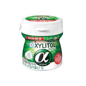 오리지날 알파 용기 86g 자일리톨