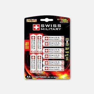 스위스 10개입 알카라인 건전지AA