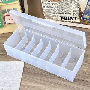 BenF Case 포카 케이스 반투명 7분할 반투명 보관함 포토카드 정리함