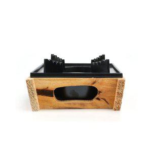 음식 보온 1인용 우드 워머기 중 미니 화로 고체 버너