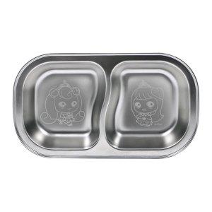 프린세스 캐치티니핑 2구 스텐 식판