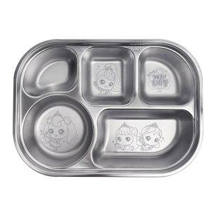 프린세스 캐치티니핑 5구 스텐 식판