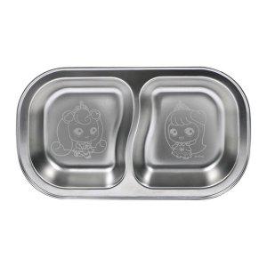 프린세스 캐치티니핑 2구 스텐 식판