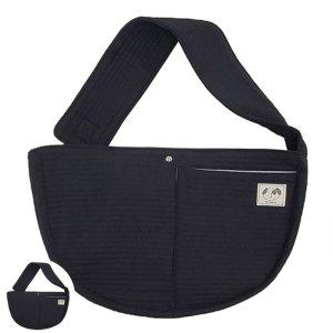 반려동물이동가방 이동장 캐리어가방 슬링백 백팩 외출 휴대용 여행 통풍 누빔 숄더백 블랙