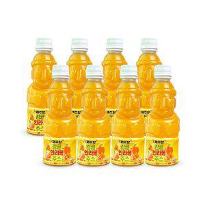 제주 감귤 한라봉 100% 착즙 주스 330ml 8병 무첨가 원액