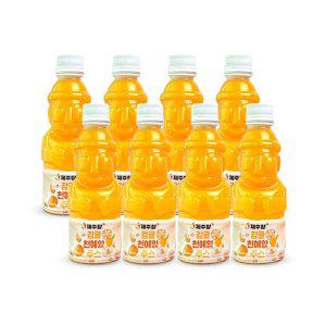제주 감귤 천혜향 100% 착즙 주스 330ml 8병 무첨가 원액