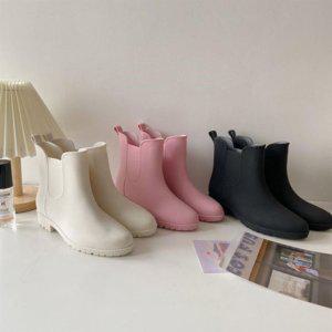 레인부츠 부츠힐 첼시 가을신상 봄신발 봄구두 롱부츠