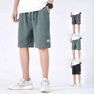 면반바지 바캉스 남성 커플룩 5부 여름 트레이닝팬츠