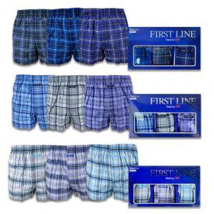 남자팬티 트렁크 3매세트 트라이 95호 퍼스트라인 박서 팬티